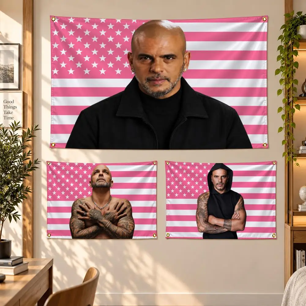 Singer Israeli Popular E-Eyal Golan Flags Banner Decor for Bedroom,Garden,Party,Club,Gaming Room,Garage Fan Gift