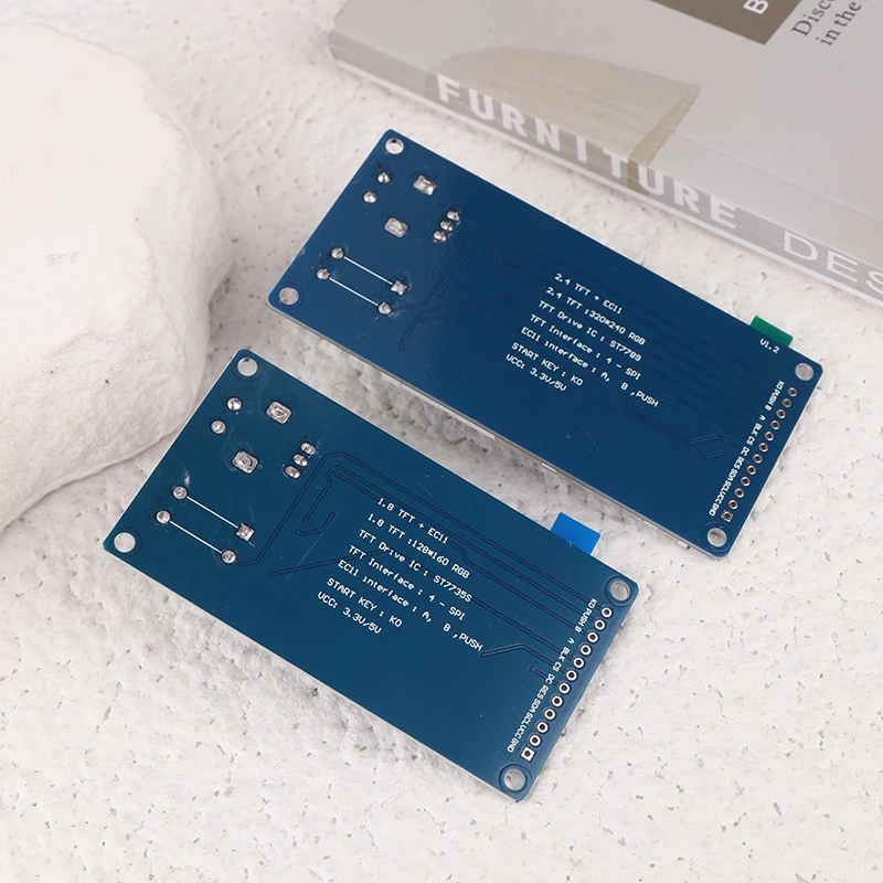 Functional 1.8-2.4” TFT Display Combination Module with EC11 Encoder, SPI Interface for Arduino.