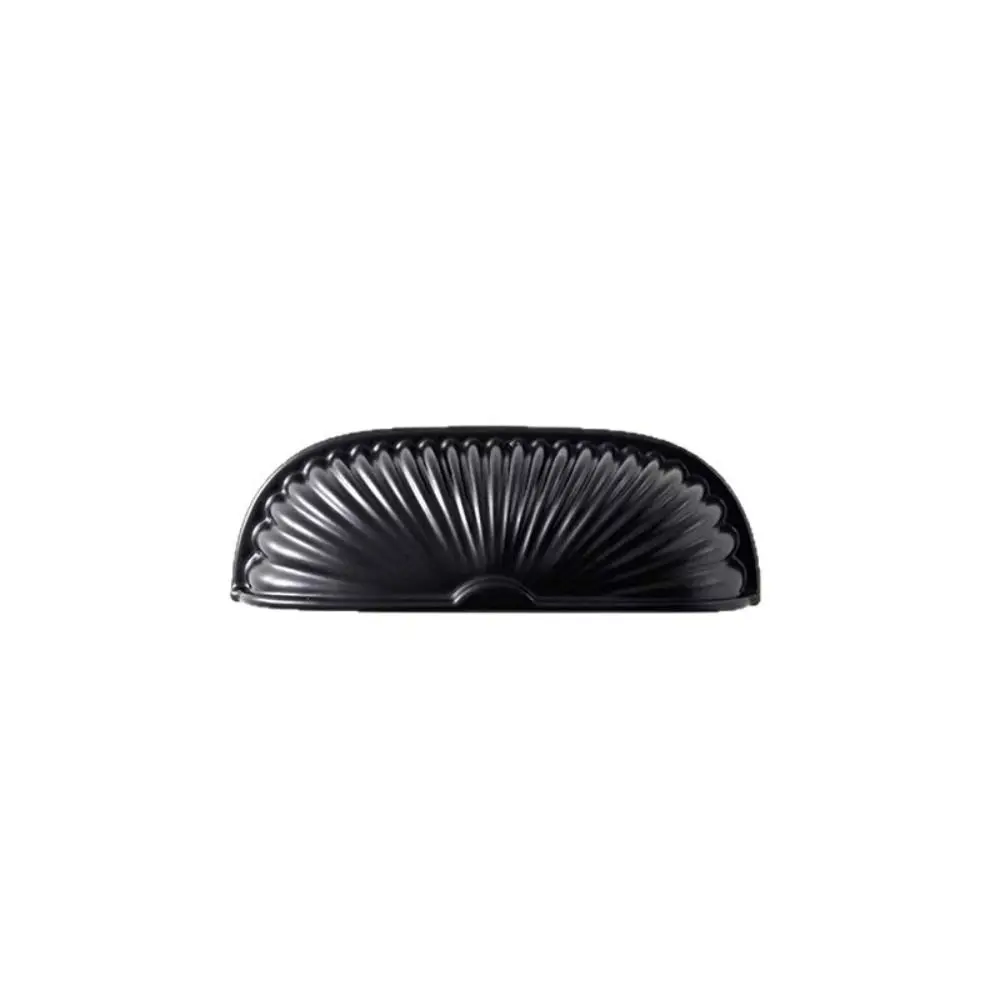 Shell Shape Furniture Handles Light Luxury Zinc Alloy Wardrobe Pulls Antique Style Copper Finish Drawer Handle Cabinet