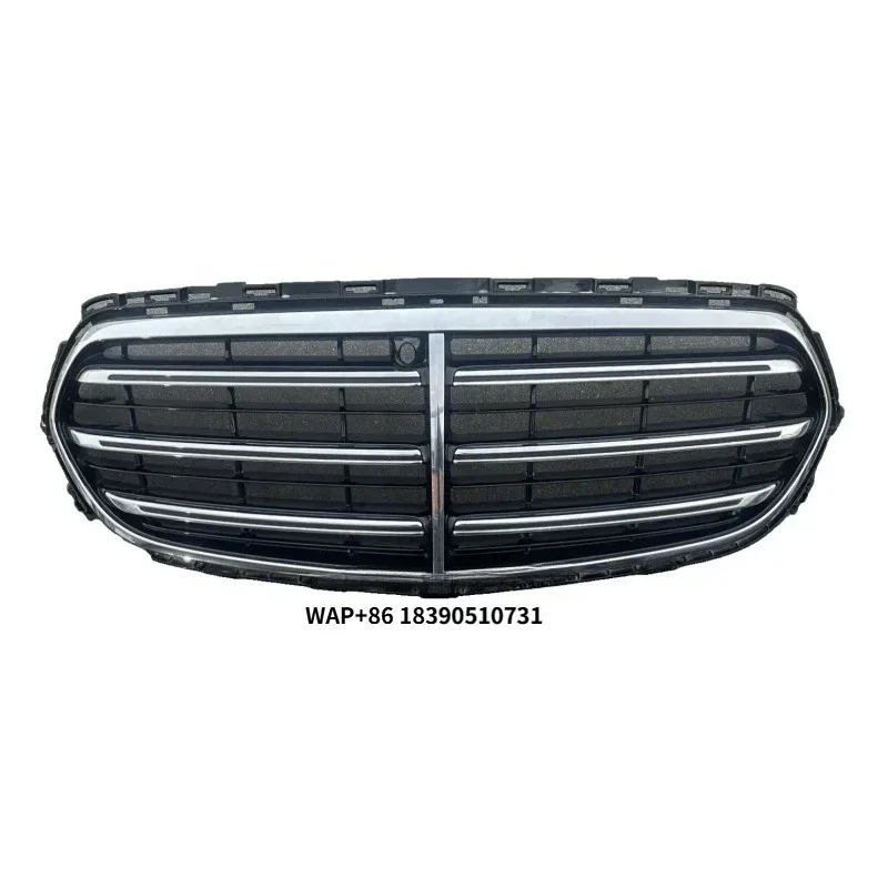 

New High Quality E-series W213W238 Front Center Screen Chrome bar Intake Grille ACC Function Shield