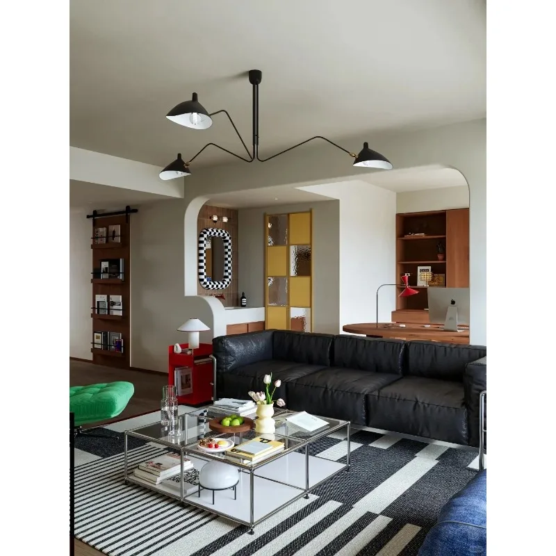 

Stainless steel coffee table module combination cabinet simple living room household coffee table