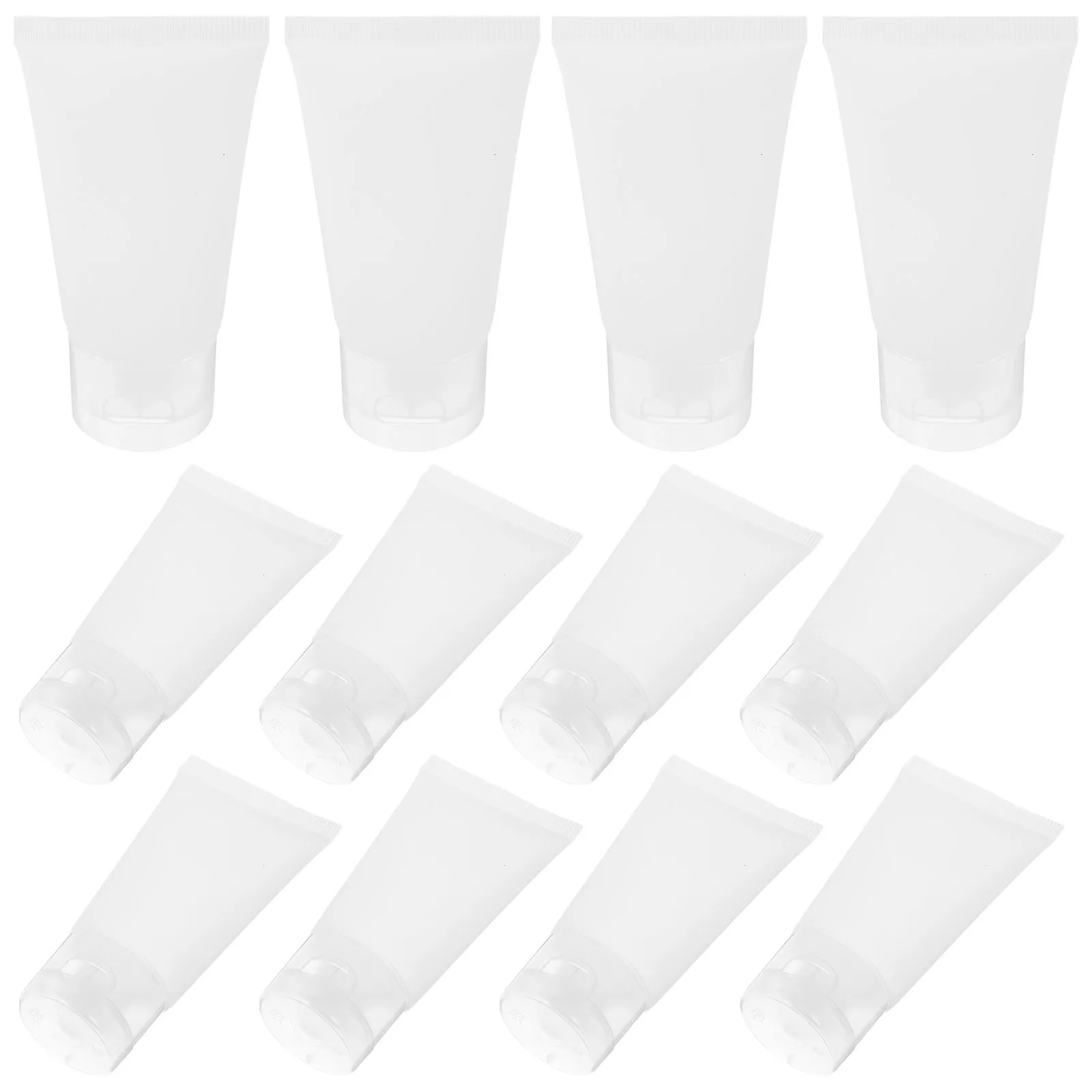 

20pcs 30ml Travel Size Lotion Bottles Empty Tubes Refillable Squeeze H Cream Toothpaste Storage Portable Containers