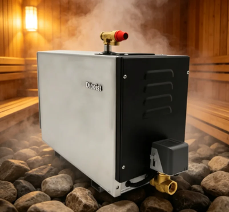 

Diooist 220V/380V 12KW Sauna Steam Bath Generator for Salon Spa