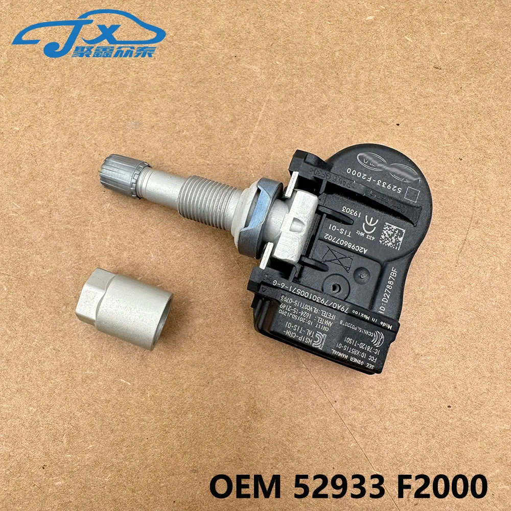 

JXZT Tire Pressure Sensor OEM 52933 F2000 Original Equipment Manufacturer for Elantra AD 2015-2019 Vehicle Specific