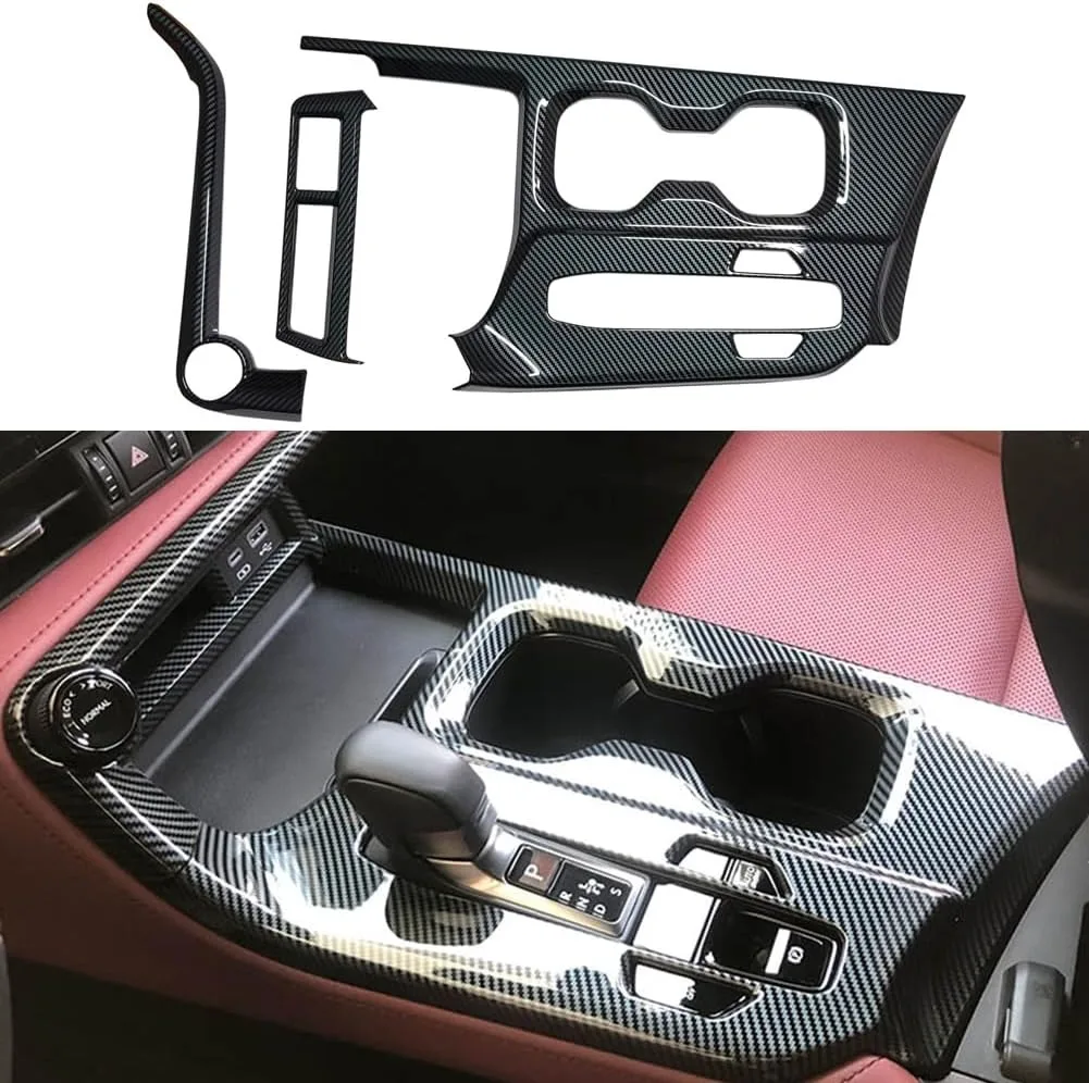 

For Lexus NX 350h 350 250 AZ20 Accessories Center Console Gear Shift Panel Cover Window Lift Switch Decoration Trim Carbon Style