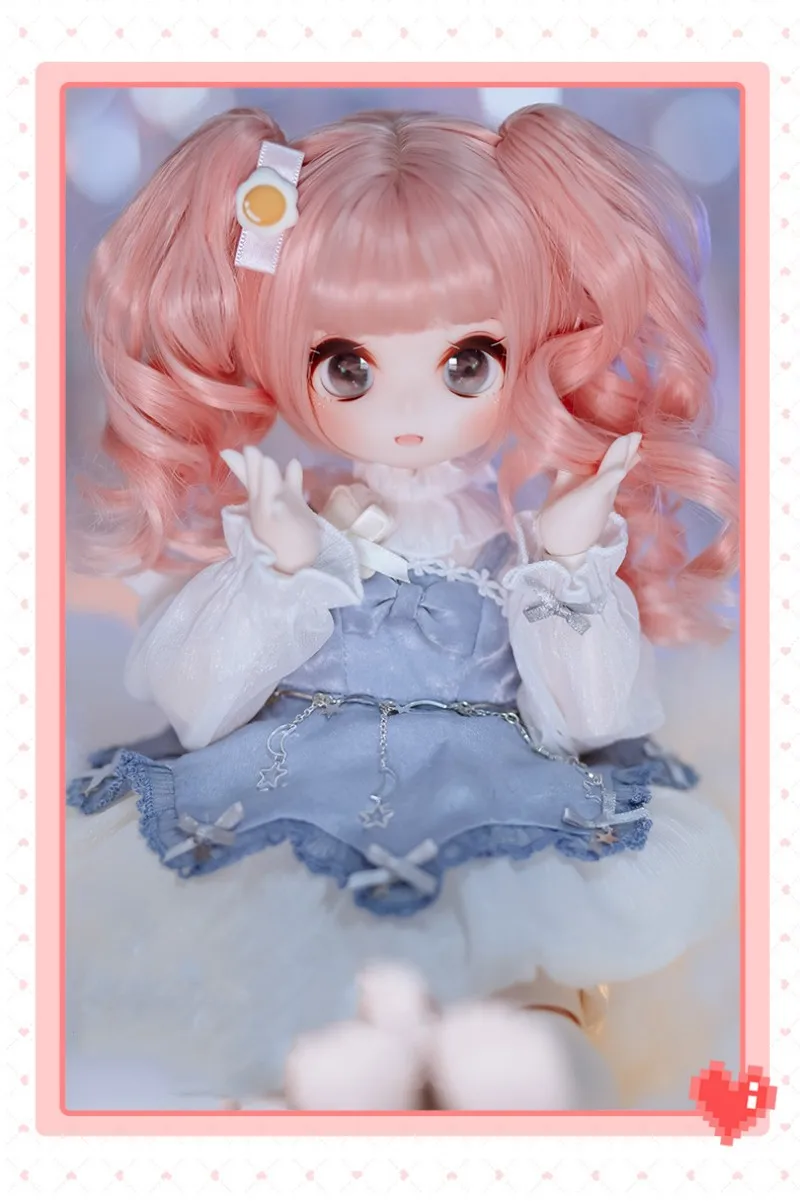 

Парик для куклы BJD, подходит для 1/3, 1/4, размер, парик из мохера с имитацией двойного конского хвоста (Боб и двойной конский хвост отдельные)