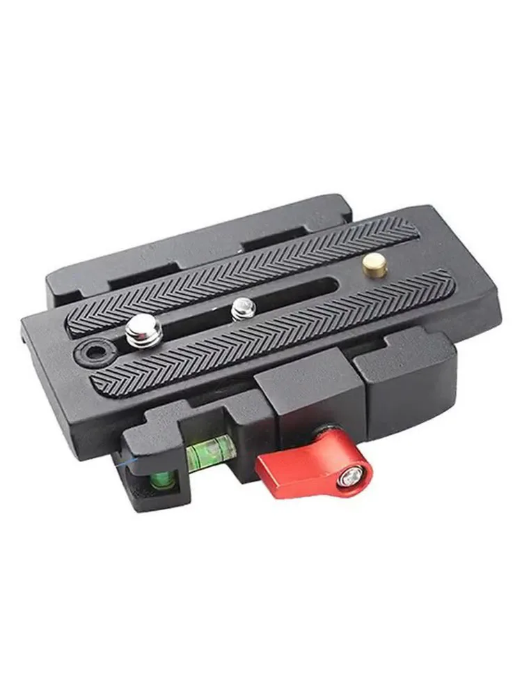 BOSHENG Video Camera Statief Quick Release Clamp Adapter met Quick Release Plaat voor Manfrotto 501 500AH 701HDV 503HDV Q5 Hoofd