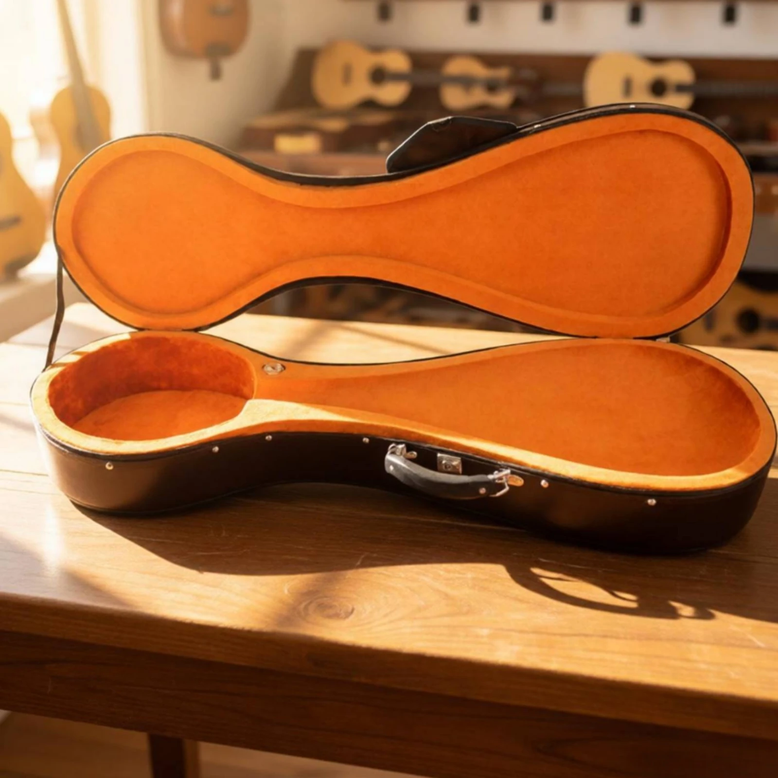 Hard-Shell Pipa Storage Case Portable Pipa Instrument Case for Musicians, Travel, Performances