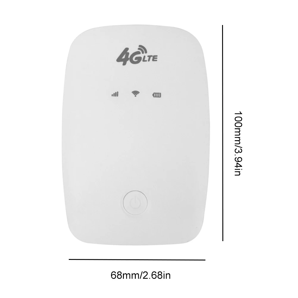 ポータブルwifiホットスポット,simカードスロット付き,4g lte,ワイヤレスインターネットルーター,ミニ屋外ホットスポット,家庭,オフィス,車,旅行,150mbps