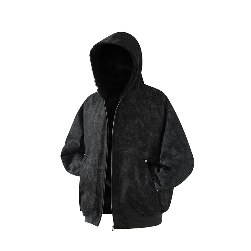 Winter Fleece Jackets Man 2026 Winter Thick Warm Mens Jacket Men Hooded Jackets Coat Zipper Parka Fashion Jacket Sports Outwears