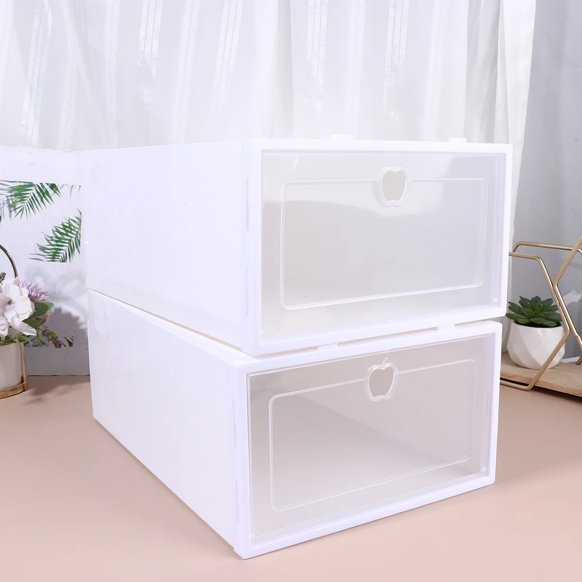 6 Pcs Posting Storage Drawers Basketball Shoes Container Accessories Work Shelves