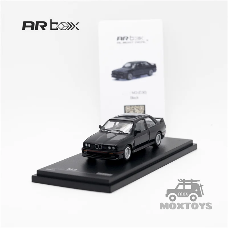 

AR Box 1:64 3 Series M3 Mk1 E30 Sedan Black Diecast Model Car