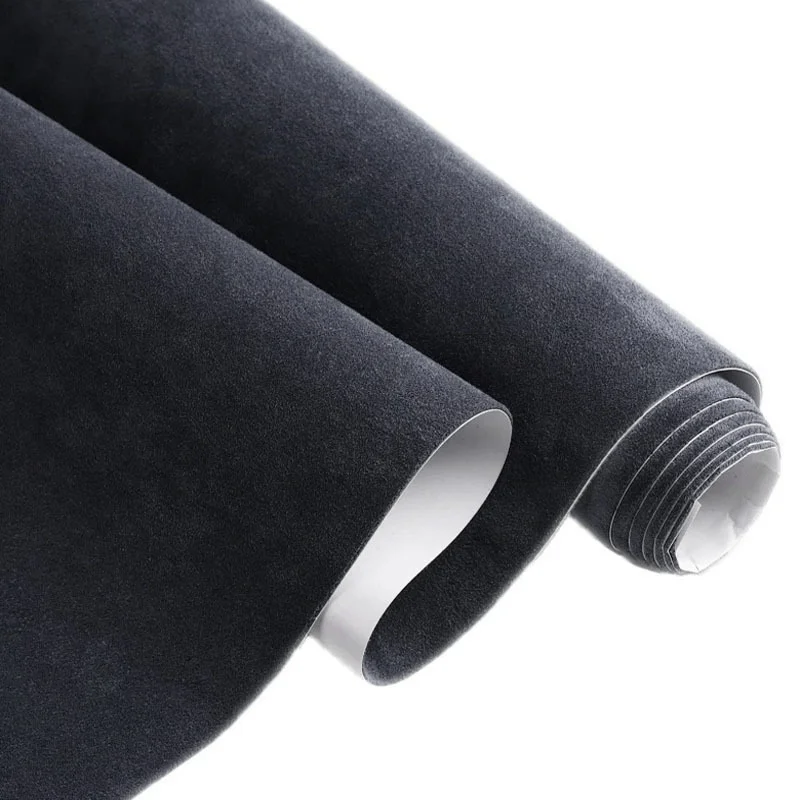 Suede Fabric for Car Self-adhesive Adhesive Cloth Interior Modification Car Wrap Sticker Auto Modification Door Panel Workbench