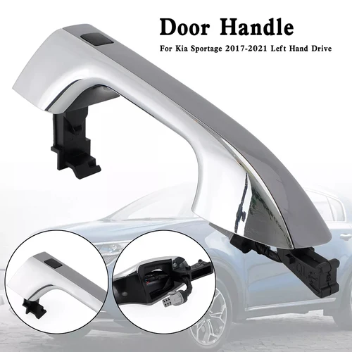 Imagen 2 del producto Manija de puerta exterior del lado del conductor y del pasajero, 2 uds., para Kia Sportage 2017 2018 2019 2020 2021, reemplazo 82651-D9710 82661-D9710