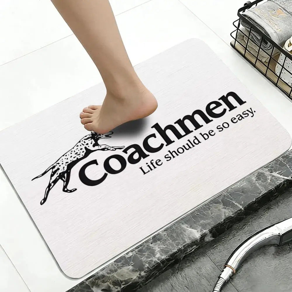 Brand C-Coachmen Floor Mat Diatomite Bath Mat, Quick Dry, Absorbent, Multi-Scene Mat