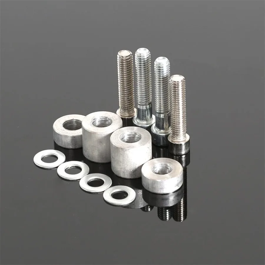 رف خلفي CRF300L متوافق مع موديلات رالي CRF 300L وCRF300L من 2021 إلى 2025 حامل أمتعة ذيل الدراجة النارية باللون الفضي #5