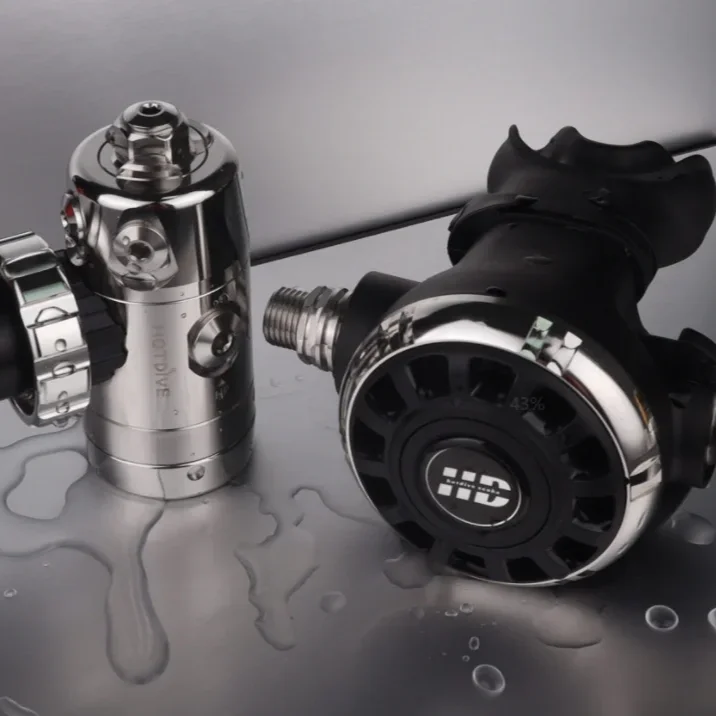 OEM ODM Regulator ST4 Hotdive latest Balanced diaphragm scuba regulator kit  Diving regulator first stage second stage