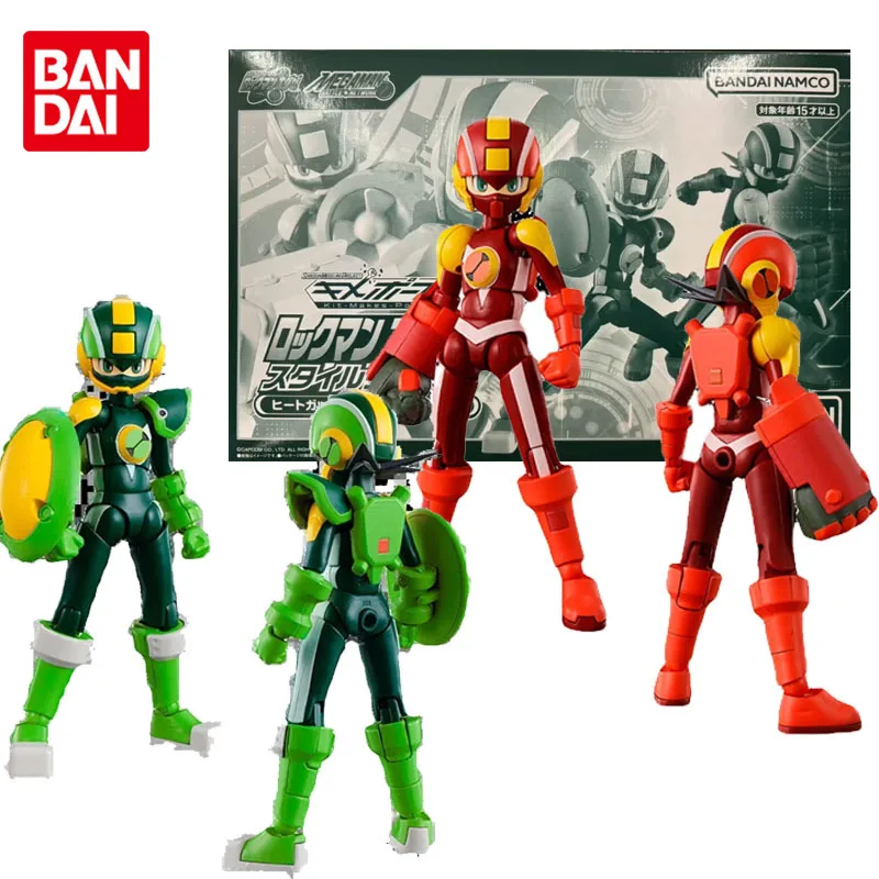 

Bandai Original PB Shokugan SMP Exe Rockman MegaMan Anime Action Figures Toys for Boys Girls Kids Gift