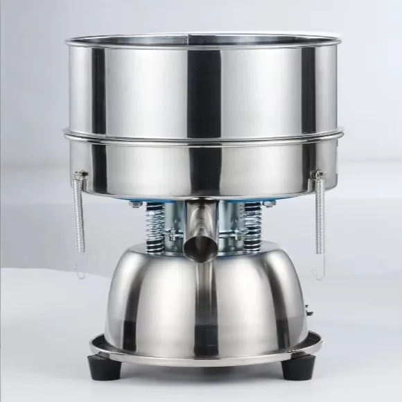Electric Vibrating Sieve High Efficiency Powder Screening Machine 30cm