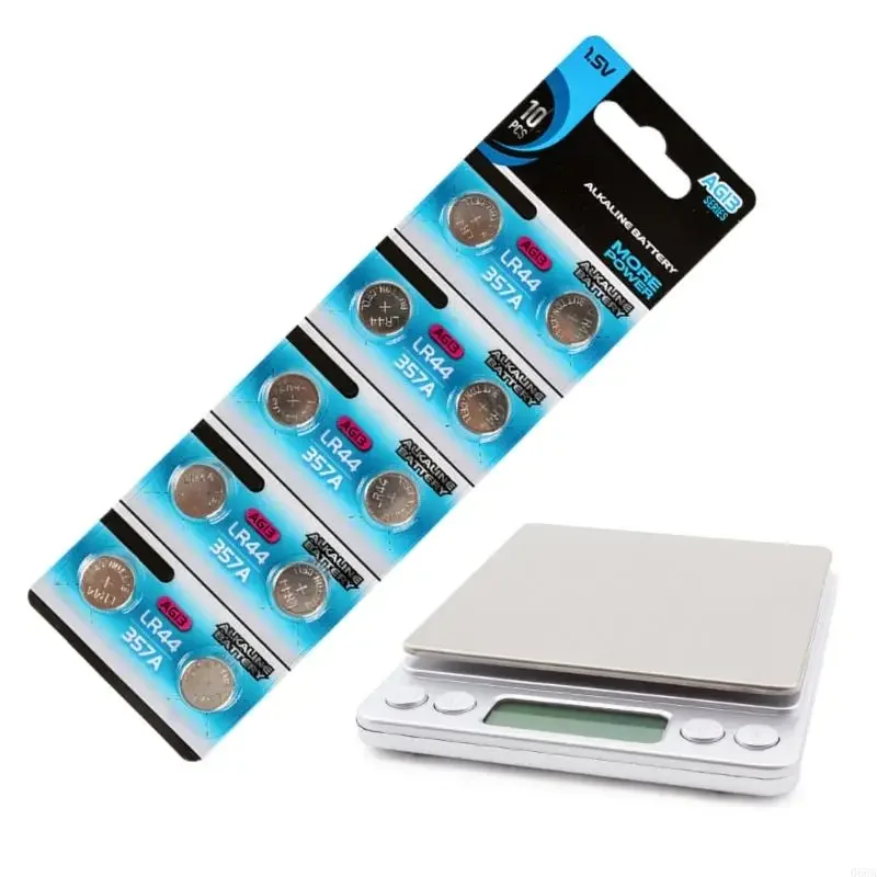 AG13 LR44 1.55V زر القلوية زر البطاريات الزر بديل بديل للعروض الموثوقة في جهاز متعدد