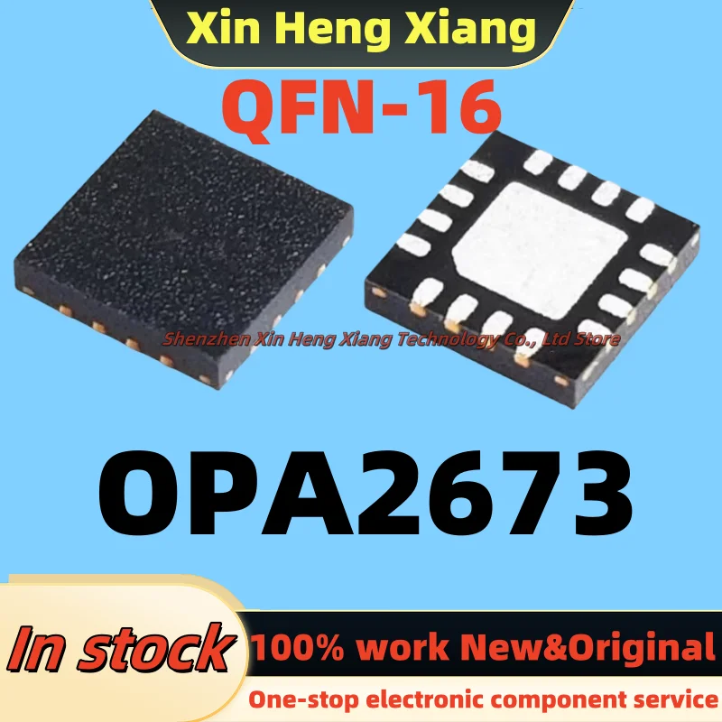 

(2-5pcs)OPA2673 OPA2673IRGVR OPA2673IRGVT 2673 QFN-16