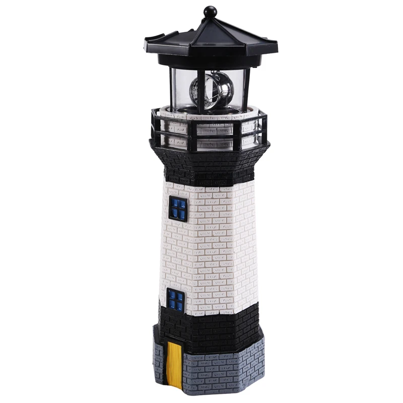 

Led Solar Rotating Lighthouse Outdoor Garden Decorative Light,AJAS
