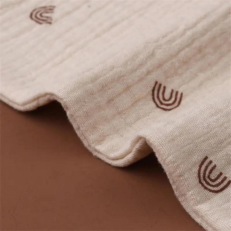 581F 10 Stuks Baby Gezicht Doek Zacht Absorberend Gaas Speeksel Handdoek Bib Badhanddoek Katoen Spuugdoekje Zakdoek