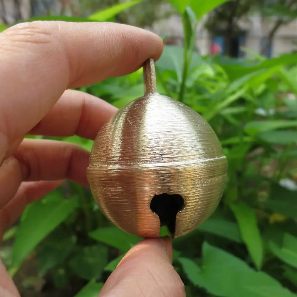 Ancient Method Pendant Making Wind Chimes DIY Pure Copper For Pet Animal Horse Bell Dog Bell Bronze Bell Copper Bell Round Bell