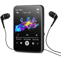 32GB MP3 Player with Bluetooth 5.0,2.4-inch Full Touchscreen MP3 & MP4 Player with FM Radio Recorder for Walking and Running