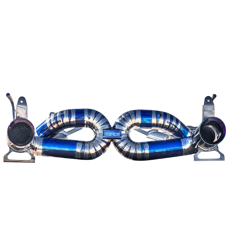 Catback Exhaust Muffler System for 488 PISTA 488 Spider 488 GTB Titanium Exhaust Pipe for Ferrari Exhaust Muffler