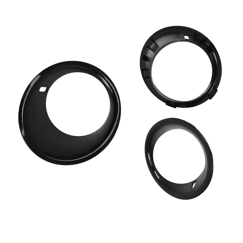 

2 шт. для Mini Cooper R55 R56 R57 2007-2011 51112753661 51112753662: Декоративные накладки на передние противотуманные фары (рамки)