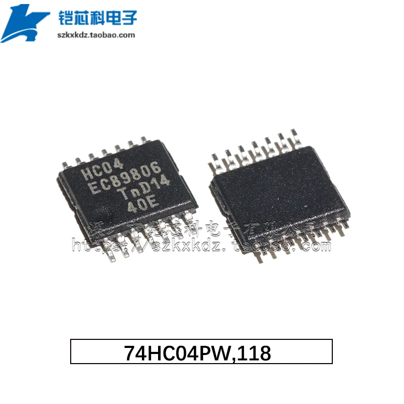 10Pcs Original 74HC00PW HC00 74HC02PW HC02 74HC04PW HC04 74HC08PW HC08 74HC14PW HC14 SMD IC TSSOP-14 Logic Gates