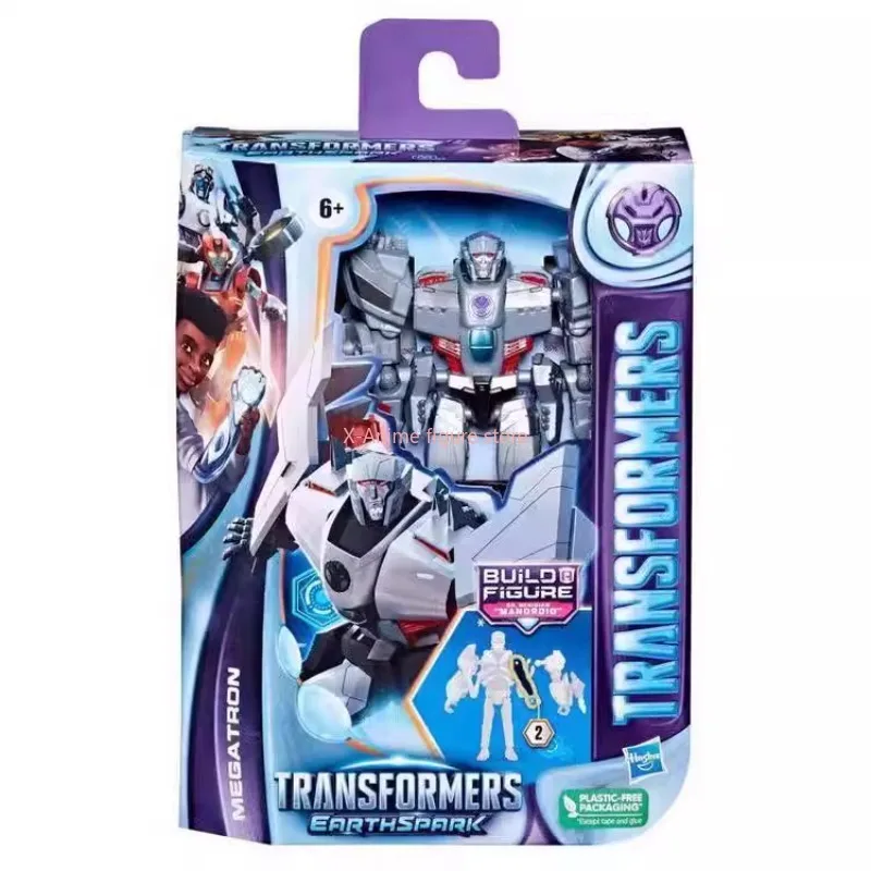 W magazynie Hasbro Transformers Earth Spark obrotowa pszczoła Megatron figurki Robot odkształcalne zabawki prezent dla kolekcji chłopców