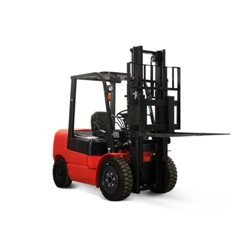 2-3 Ton Indoor Lead Acid Electric Counterbalance Forklift Practical Stable Workshop Cargo Loading Equipment