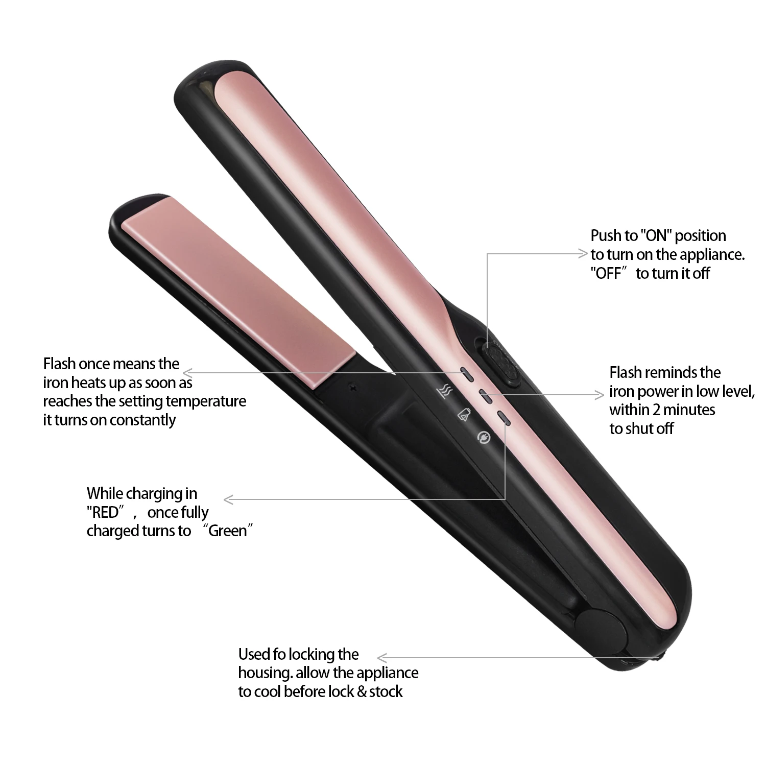 Wireless Hair Straightener Smoothing Iron Straightening Brush Hot Comb Straightener for Wigs 2 In 1 Hair Curler Styling Tools