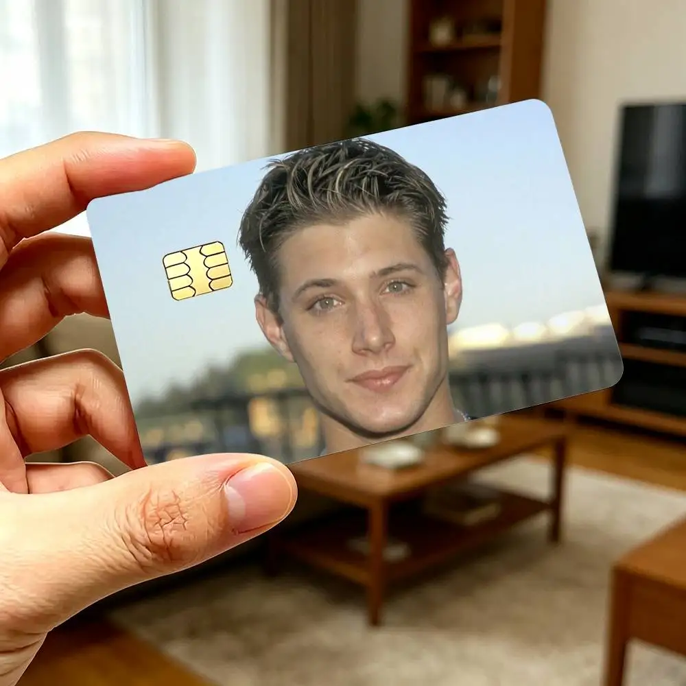 S-Supernatural Dean W-Winchester High‑Res Game Chip Decals Credit Card Mini Waterproof Vinyl Ornament Useful Gift