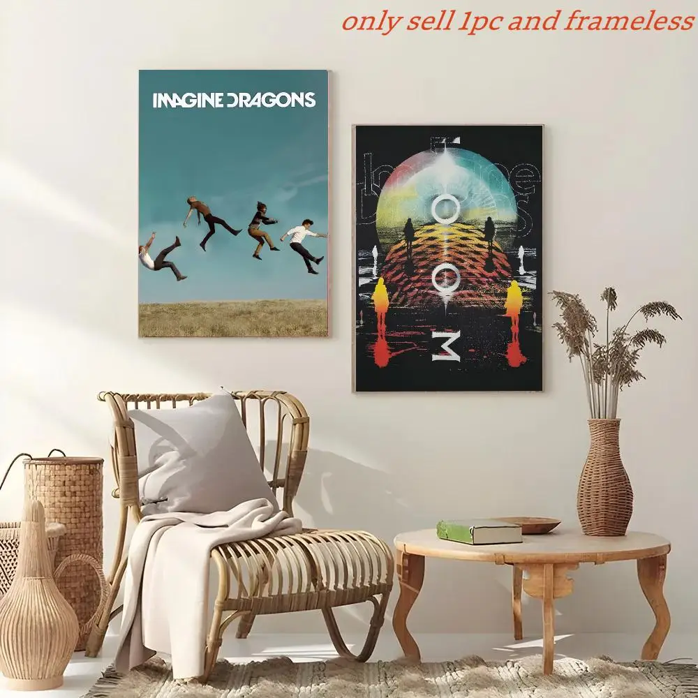 Rock Band I-Imagine Dragons Poster Painting And Print Wall Art Picture For Home Room Decor Gifts