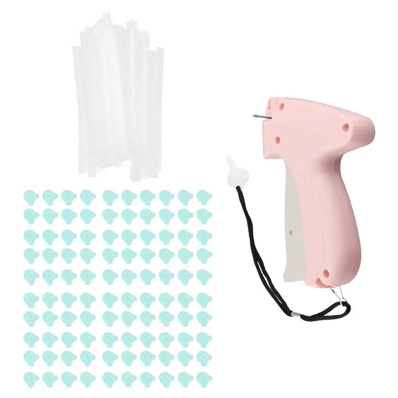 

ABSJ-Tagging Gun-Kit, Tagging-Gun For Clothing, Standard Retail Price Tag Attacher-Gun Kit With 1100 Fasteners