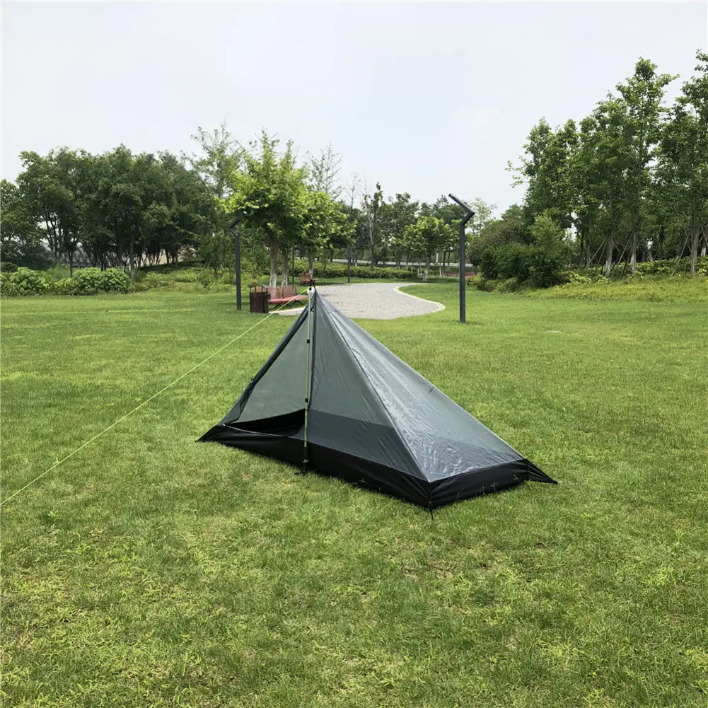 

For 12 Person Ultralight Mesh Camping Tent Portable without Support Poles Perfect for Trekking and Outdoor Activities