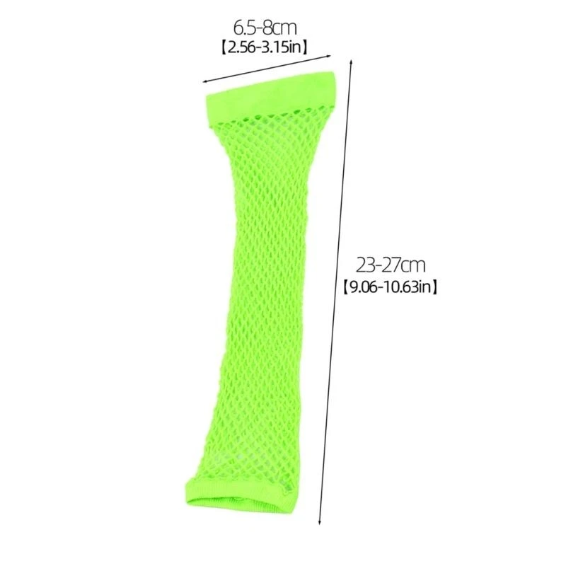 5asd hollowout guanti per i guanti braccia a tema mascherate guanti decorativi da festa guanti pesci guanti maniche bracciali