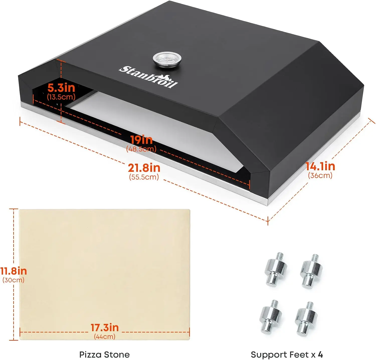 Outdoor Pizza Oven Pizza Maker for Blackstone 22