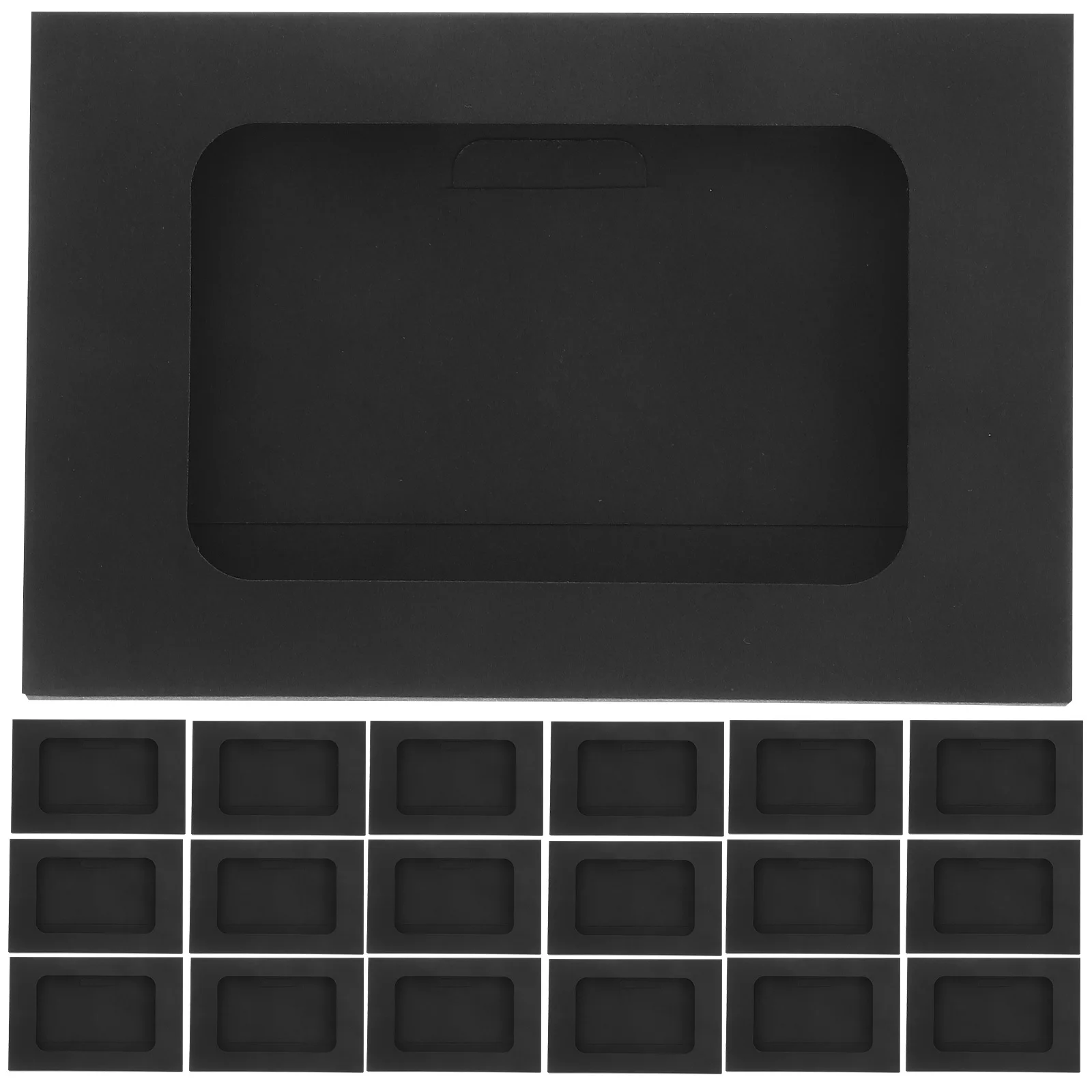 

30Pcs Versatile Window Envelopes Blank Packaging Box Elegant Design for Wedding Invitations Shower Photos Greeting Cards