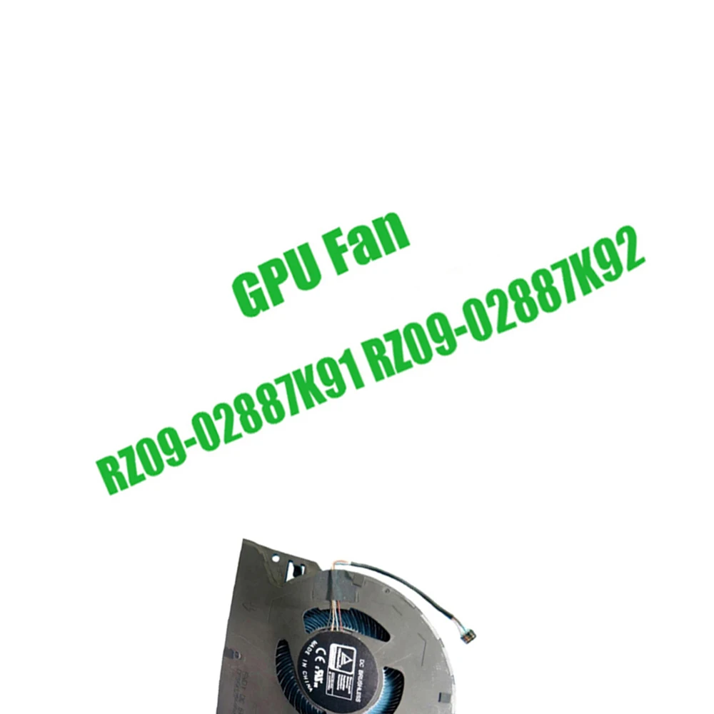 For RAZER For Blade 15 Advanced 2019 RZ09-02887K91 RZ09-02887K92 DC5V 0.5A GPU Fan
