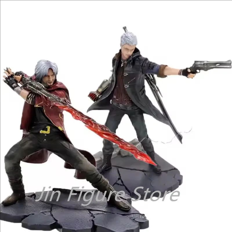 Devil May Cry 5 Handmade Artfx J Dante Nero Stock Case Decoration Collectible Birthday Gift Desktop Decoration Cartoon Anime