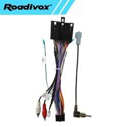 Car Wire Harness Adapter For Hyundai KIA Forte/Cerato/Sorento/Sportage/Soul/Carnival /borrego mohave android Stereo Installation