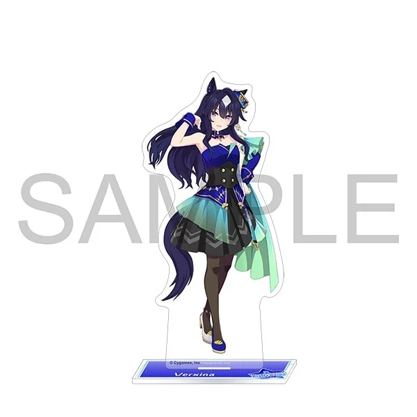 Chibi Cosplay Toy Gift Umamusume Pretty Derby Loves Only You Biwa Hayahide 15cm Acrylic Stand Figure Keychain Plate Display