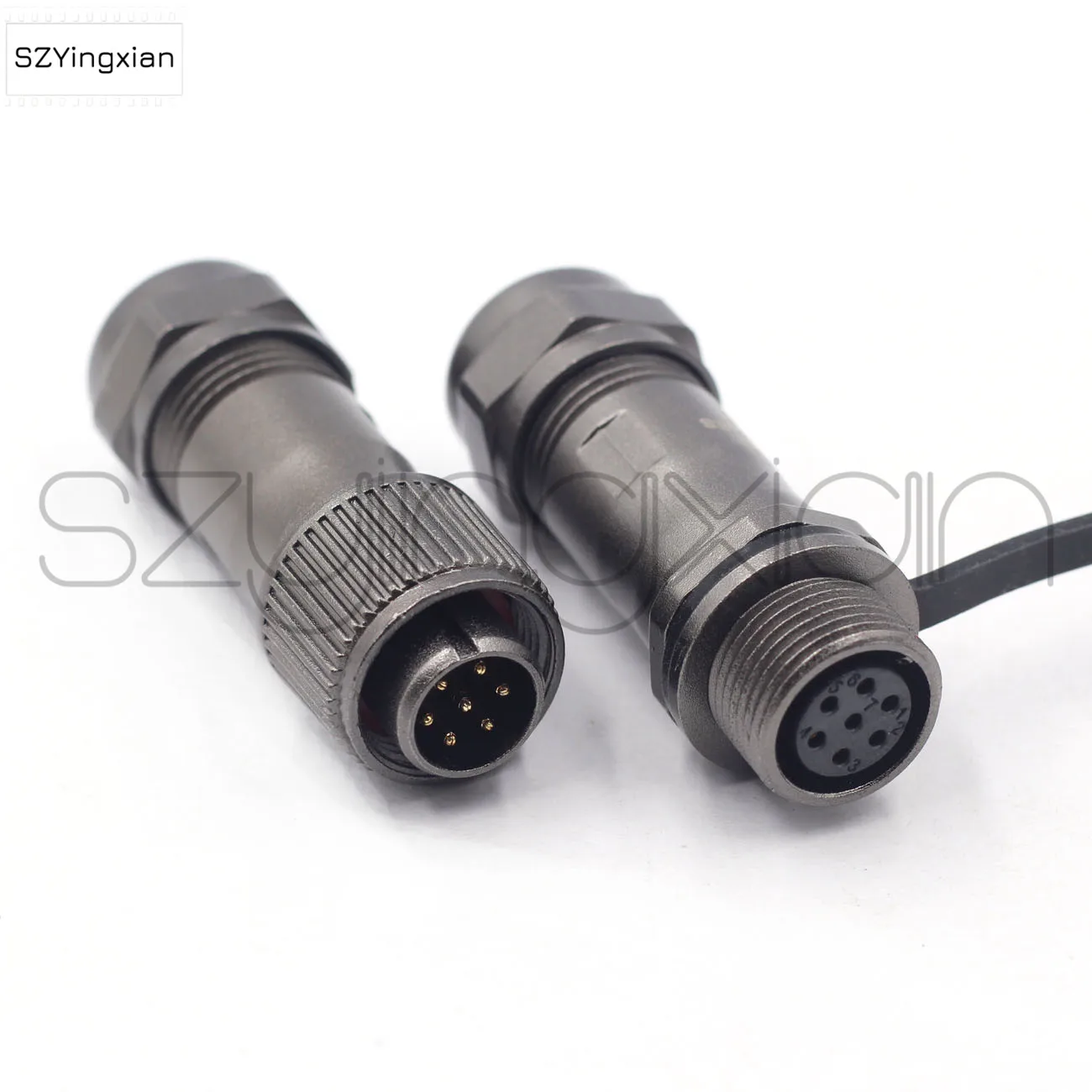 WEIPU ST12 Series, 2 3 4 5 6 7 9 Pin Metal Electrical Connector Cable Butt Connector IP67 Industrial Power Aviation