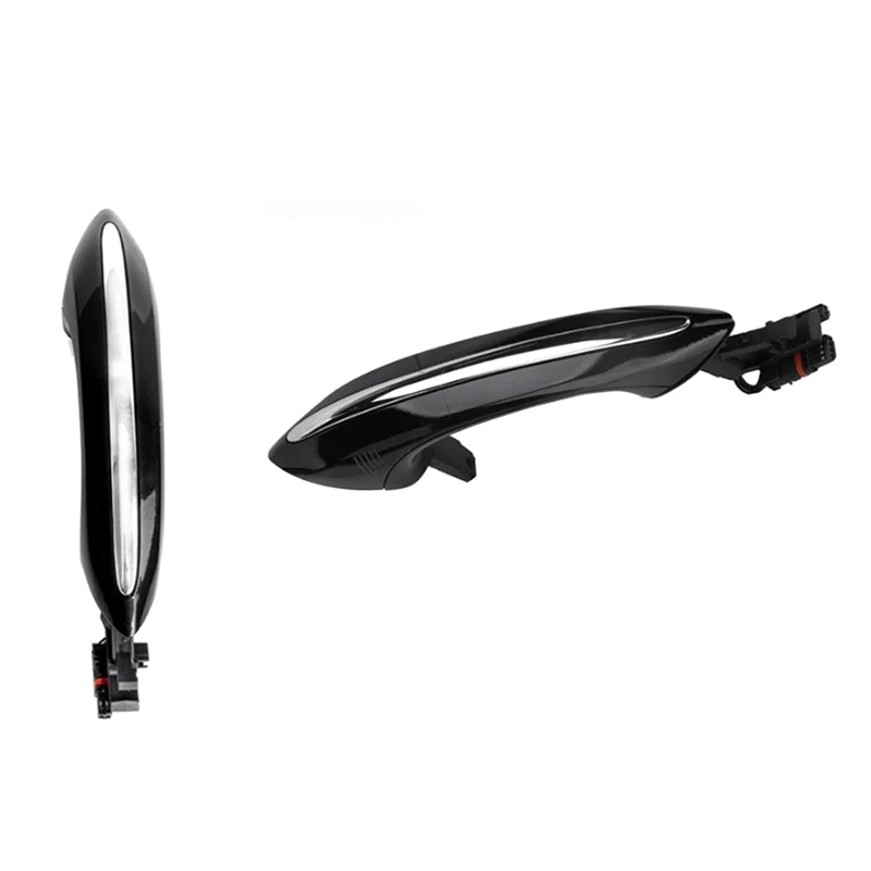 

Well 2Pcs Rear Exterior Door Handle Set Smart Key Outside Puller For BMW 5 6 7 Series F07 F10 F11 F06 F12 F13 F01 F02 Parts