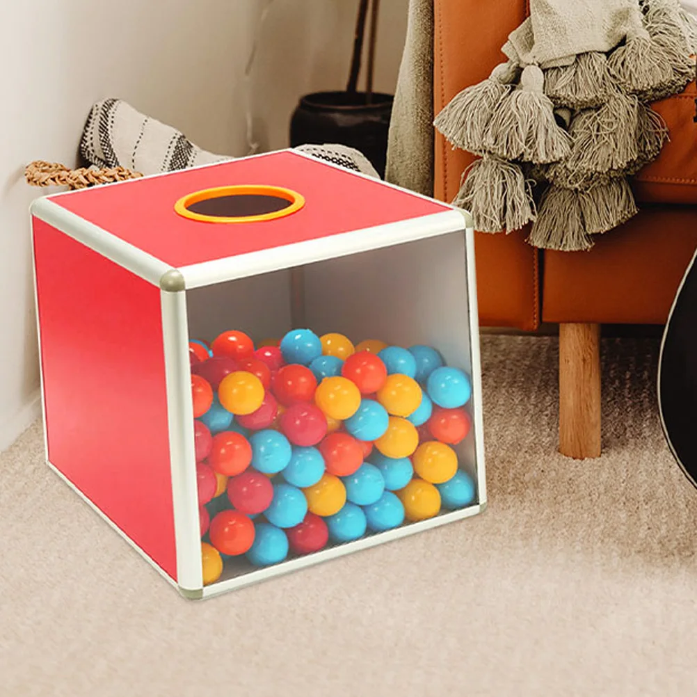 

Transparent Lottery Raffle Ticket Cup Donation Case Multi function Ballot Box Meeting Lottery Box Large Capacity Sturdy