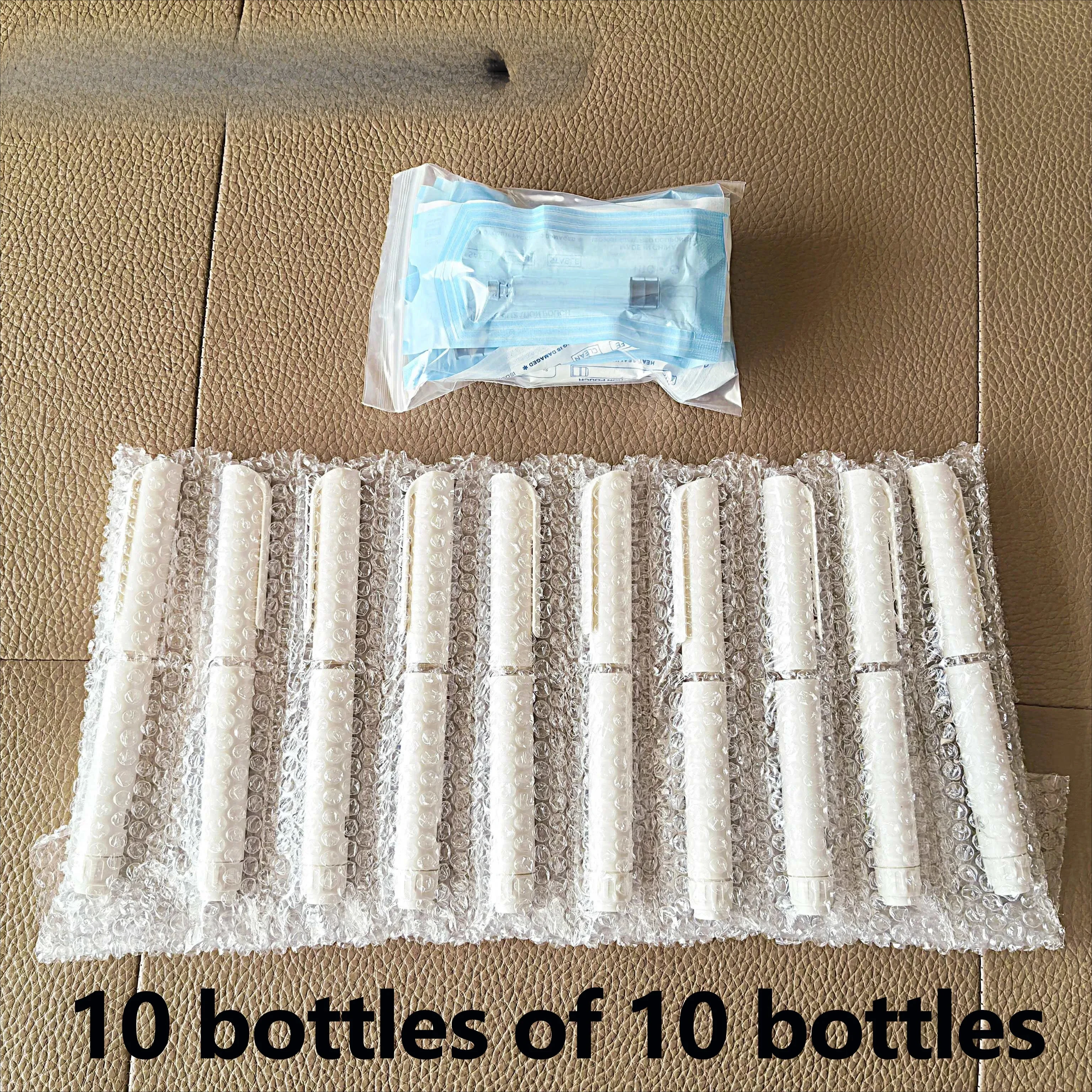 

Disposable sterile insulin injection pen with adjustable growth hormone dosage, rotary and press-type injection pen